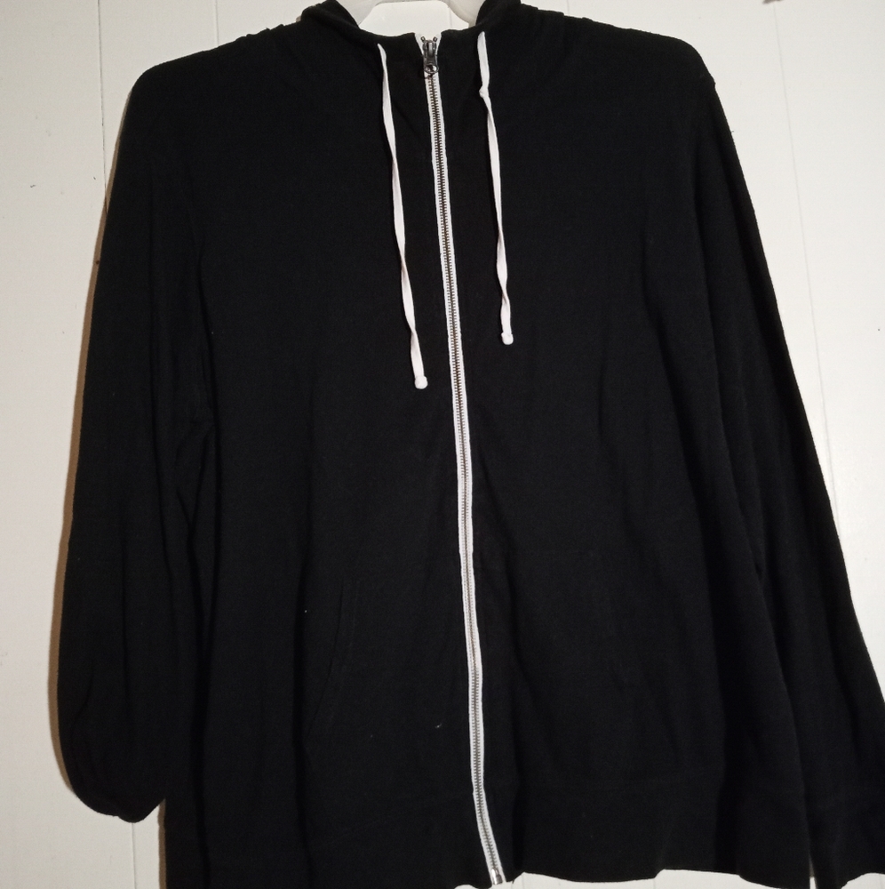 Black and white jacket